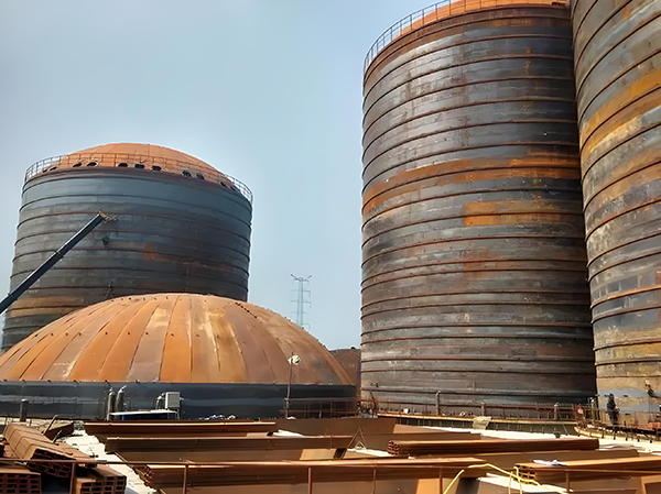 南城焦粉钢板仓